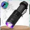 Mini UV Detektor Svítilna, Hliníková, Vodotěsná, Černá, 9 Náhled obrázku produktu 10