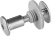 100, M5 x 25mm (Unlackiert mit Gewindehülse) Balkonschraube Produktbild-Vorschau 1