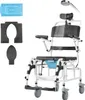 Invalidní vozík do sprchy VEVOR, 440 mm široký toaletní Náhled obrázku produktu 1