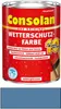 Consolan Wetterschutzfarbe 2,5 L taubenblau 218 Produktbild-Vorschau 7