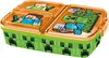 Obedový box Minecraft rozdelený na tri časti Náhľad obrázku produktu 1