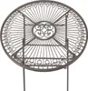 Metall Klapptisch Provence Antik Design braun Produktbild-Vorschau 3