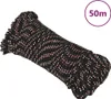 vidaXL Bootsseil Schwarz 3 mm 50 m Polypropylen Podgląd zdjęcia produktu 6