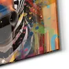 DEQOART Glasbild Echtglas 60x90 cm 'Zebrafarbenrausch' Produktbild-Vorschau 5