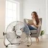 Esperanza EHF005 Scirocco obehový ventilátor 12'', chróm Náhľad obrázku produktu 21