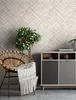 NEWROOM Tapete Taupe Vliestapete Rattan - Strukturtapete Produktbild-Vorschau 4
