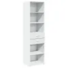 2024 Möbel Highboard Weiß 50x42,5x185 cm Holzwerkstoff Produktbild-Vorschau 2