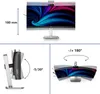 Philips 34B2U6603CH - 6000 Series - LED-Monitor - gebogen - Produktbild-Vorschau 11
