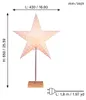 Najlepsza w sezonie papierowa lampa podłogowa Star Podgląd zdjęcia produktu 10