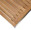 home24 Loungehocker - Webstoff / Teak Massiv Produktbild-Vorschau 7