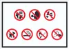 Schild Platz- und Hallenordnung Symbol A0 (841x1189mm) Produktbild-Vorschau 1