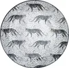 Assiette plate WILD 26 cm, léopard – VERLO Voir les images du produit 1