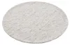 Wollteppich Sina weicher handweb Teppich Natur Rund Beige Produktbild-Vorschau 3