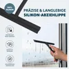 Raclette de douche en silicone, noire Voir les images du produit 4