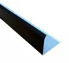 A triangular prism-shaped object with a black surface and a light blue surface, isolated on a white background. Produktbild-Vorschau