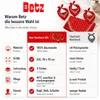 Betz 3 Stück XXL Nickitücher Größe 70x70 cm Hexentücher Produktbild-Vorschau 8
