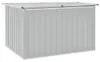 vidaXL Záhradný box sivý 149x99x93 cm Náhľad obrázku produktu 4
