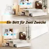 Flieks Jugendbett Metallbett 140x190cm mit 3 Schubladen, Produktbild-Vorschau 8
