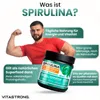 Vitastrong Spirulina 600 Tabletten | 500mg | 10 Monate Produktbild-Vorschau 3