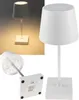 Lampa stołowa LED 26cm, biała, bateria 3xAA A, ściemnialna, Podgląd zdjęcia produktu 1
