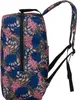 Rovicky Reiserucksack für Damen Pekama Blau Rosa One size Produktbild-Vorschau 4