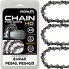 3x Sägekette Kettensäge 40cm 1,3mm 3/8" 57 TG für Einhell Produktbild-Vorschau 1