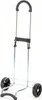 A shopping trolley frame with wheels and handles, isolated on a white background. Anteprima dell’immagine prodotto