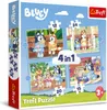 Puzzle 4en1 Bluey Y Su Mundo Trefl 34637 Vista previa de la imagen del producto 7