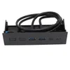 5.25palcový rozbočovač USB na čelním panelu,2 porty Náhled obrázku produktu 6
