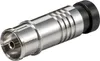 Koax-Kompressionskupplung Kompressions-Adapter aus Metall Produktbild-Vorschau 1