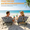 Strandliege klappbar leicht 2er Set, verstellbar mit Produktbild-Vorschau 7