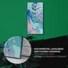 Leinwand Uhr Küche Wohnzimmer Bild Geräuschlos 30x60 Produktbild-Vorschau 5