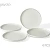 Teller set 4er Ø26,5 cm Keramik Essteller Steakteller Produktbild-Vorschau 1