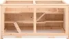 vidaXL Klietka pre škrečka 104 x 52 x 54 cm jedľový masív Náhľad obrázku produktu 3