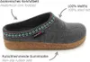 Haflinger Damen Hausschuh Herren Pantoffel Schurwolle Produktbild-Vorschau 41
