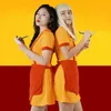 Kostým Caroline & Max pro fanoušky seriálu 2 Broke Girls | Náhled obrázku produktu 7