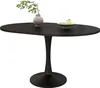 OKWISH Table À Manger Extensible - Ovale Avec Plateau Voir les images du produit 8