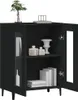 vidaXL Sideboard Schwarz 69,5x34x90 cm Holzwerkstoff Produktbild-Vorschau 4