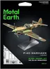 Metal Earth P-40 Warhawk, Model samolotu stałopłatowego, Podgląd zdjęcia produktu 6