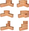 Pflanzkübel Holz "Modulo" aus naturbelassener Lärche Produktbild-Vorschau 6