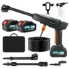 180Bar Akku Hochdruckreiniger mit 2×4000mAh Akkus, 6-in-1  Produktbild-Vorschau 1