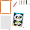 Quercetti Pixel Art Mosaikspielzeug Panda 946-tlg - Produktbild-Vorschau 3
