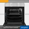 Exquisit Einbaubackofen, Backofen Einbaugerät Silber, 62 L Produktbild-Vorschau 16