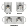 Schneemann im Schnee Glas Tasse Produktbild-Vorschau 4