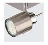 A close-up shot of a modern silver LED spotlight. Anteprima dell’immagine prodotto