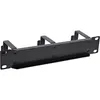 InLine 10" Kabelführungspanel, 3 Bügel, RAL 9005, schwarz, Produktbild-Vorschau 2