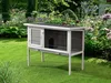 Holzkäfig auf Beinen für Kaninchen und Nager - L 91 x B 45 Produktbild-Vorschau 5