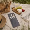 Besteckhülle Filz 6er Set, Bestecktaschen 25x10cm, Produktbild-Vorschau 9