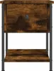 vidaXL Noční stolky 2 ks. Kouřový dub 34x35,5x45 cm výrobek Náhled obrázku produktu 7