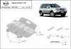 Oceľový ochranný kryt podvozku pre motor Nissan X-Trail T30 Náhľad obrázku produktu 3
